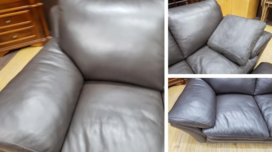 kinoyon 30様 専用②L8 美品 ケルビン・ジョルマーニ 本革 2P＆