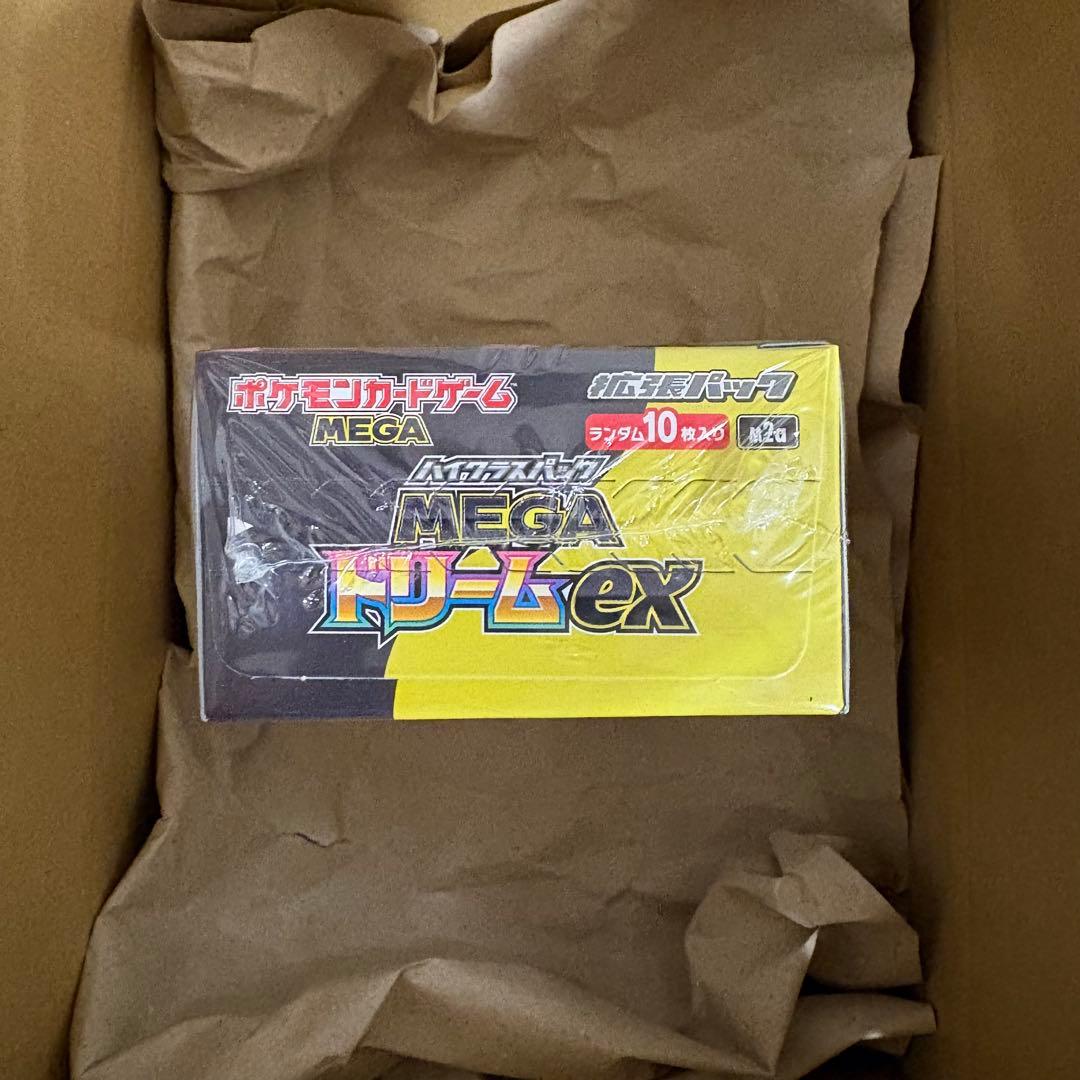 ポケセン産 MEGAドリームEX 新品未開封BOX シュリンク付き ポケカ