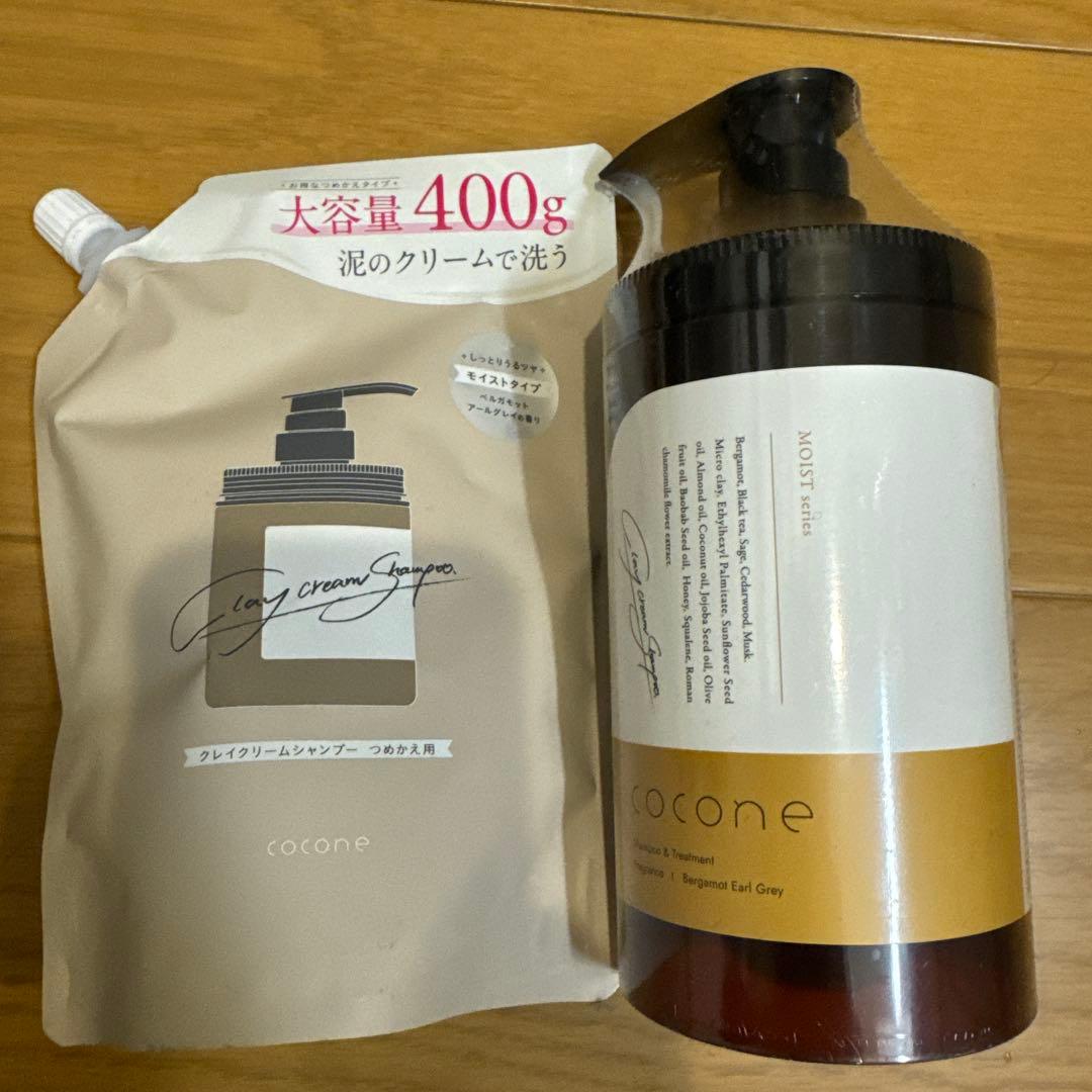 cocone クリームシャンプー 400g 未使用品 - メルカリ