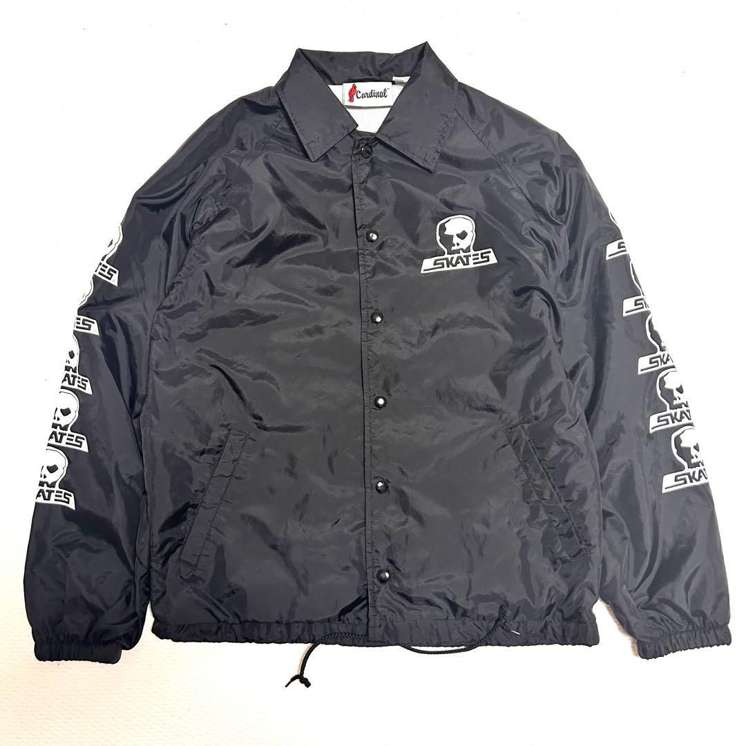 SKULL SKATES　スカルスケーツ　コーチジャケット　USAーS　美品 SKULL SKATES スカルスケーツ SKULL LOGO COACH JACKET スカルロゴ