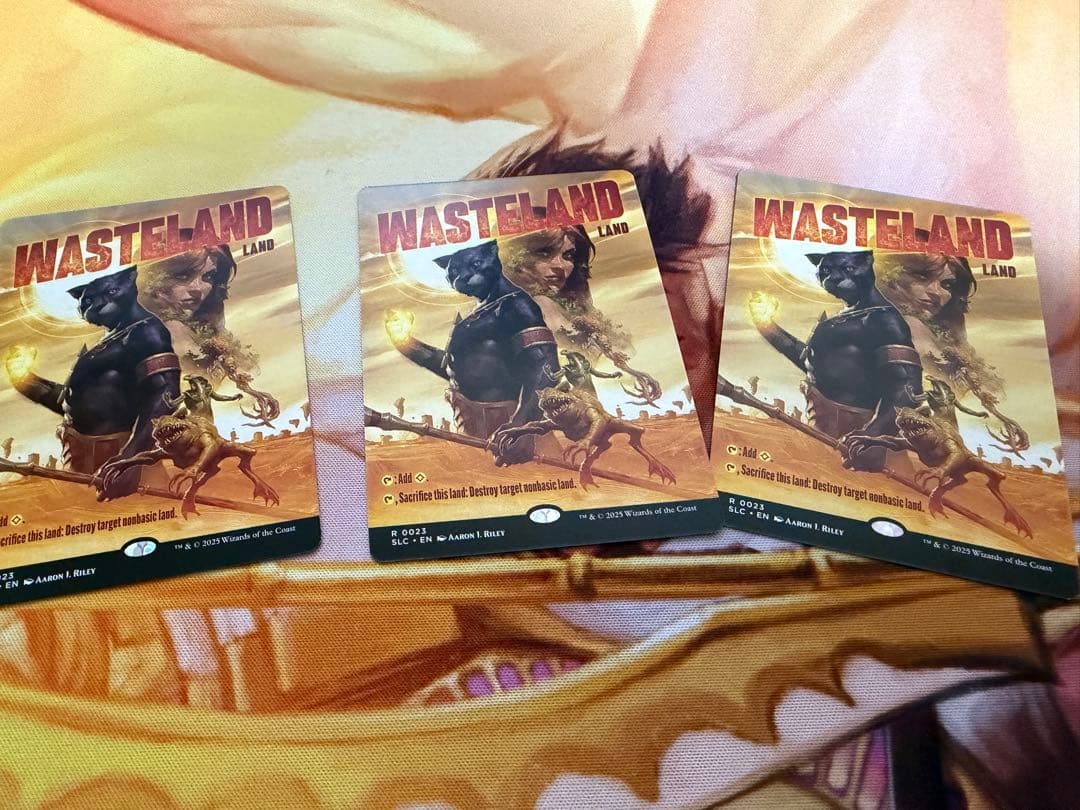 不毛の大地/Wasteland 3枚 SecretLair