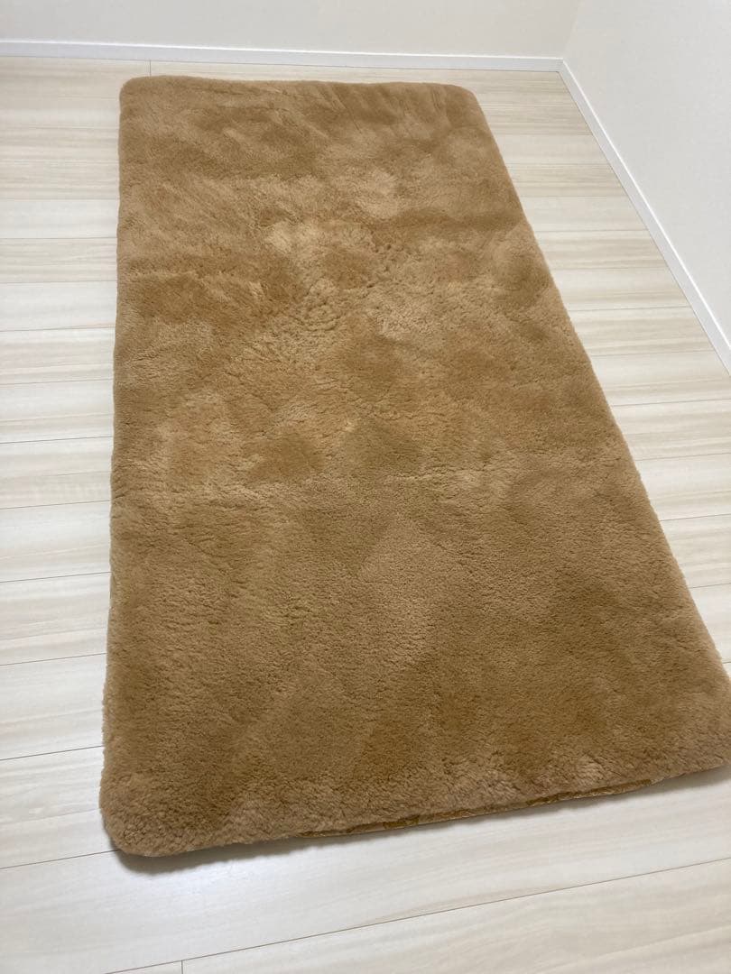 【スフックス】浅尾繊維工業製　ムートン　敷きパッド スフックス様専用】浅尾繊維工業製 ムートン 敷きパッド - メルカリ