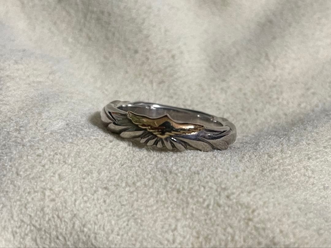 MOTO オールドリング(k18イーグルトップ) - メルカリ