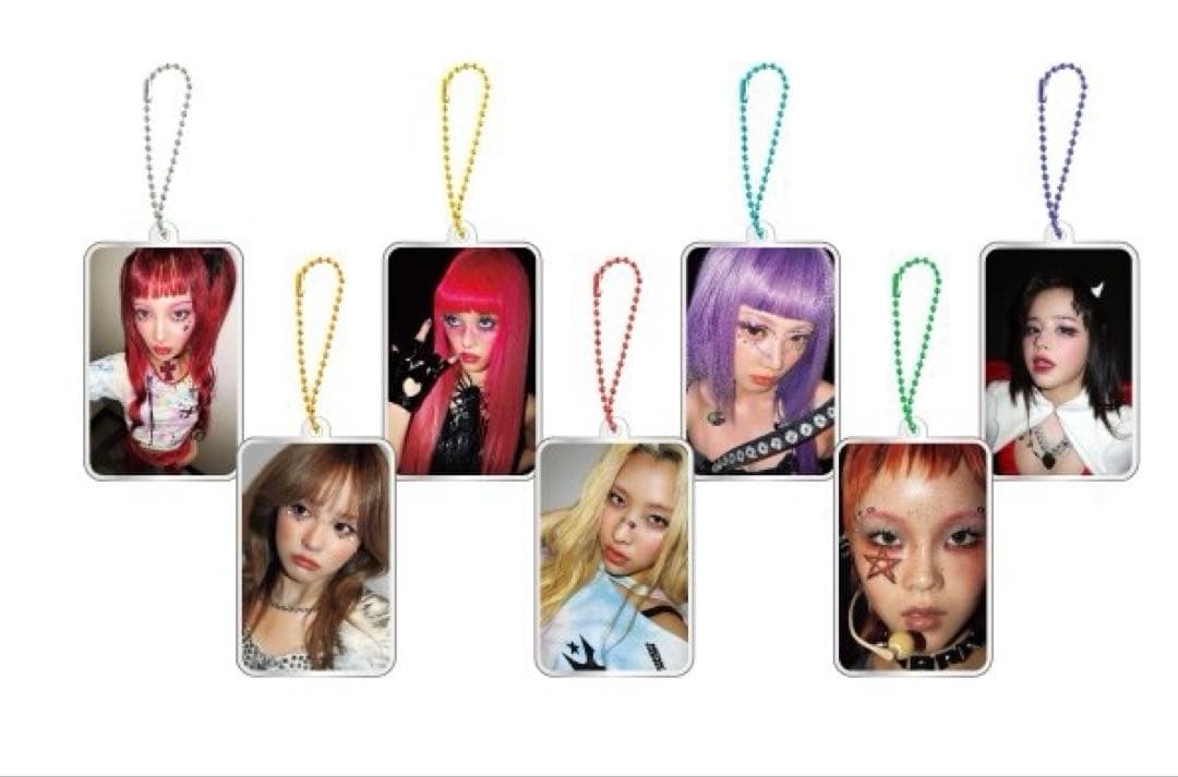 【XG ALPHAZ会員限定】　アクリルキーチェーン　７種コンプリートセット