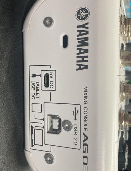 YAMAHA AG 03 ミキシングコンソール オーディオインターフェース