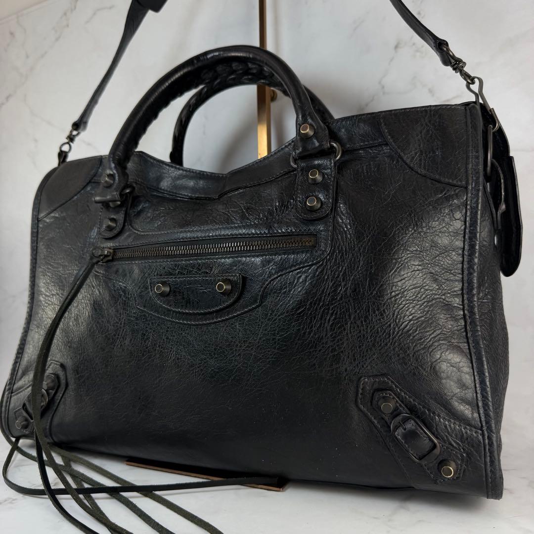BALENCIAGA クラシック シティ 2WAY ハンドバッグ 115748
