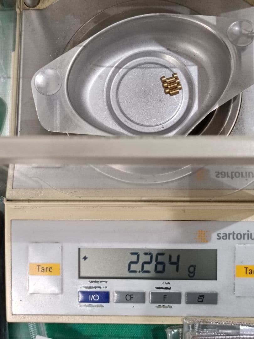 値下げ ローレックス k18レディース69178 9.8mm 2.2g