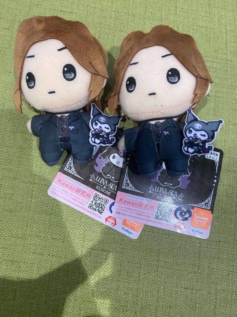 ラウンドワン限定LUNA SEA × KUROMI マスコットJ ルナシークロミ