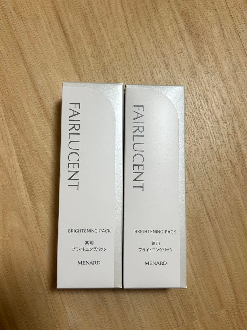 MENARD フェアルーセント ブライトニングパック 2個セット