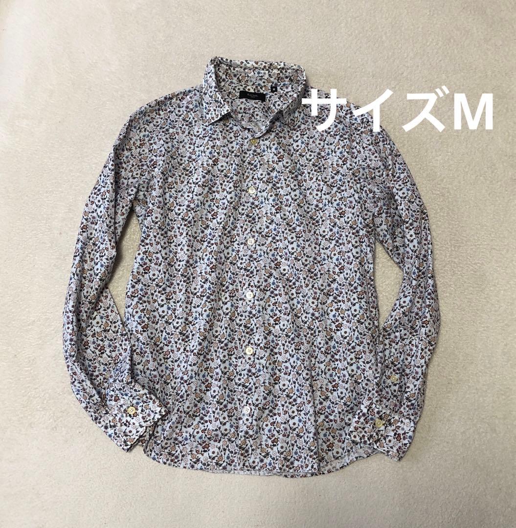 paul smith ポールスミス 花柄 フラワー 長袖シャツ サイズM - メルカリ