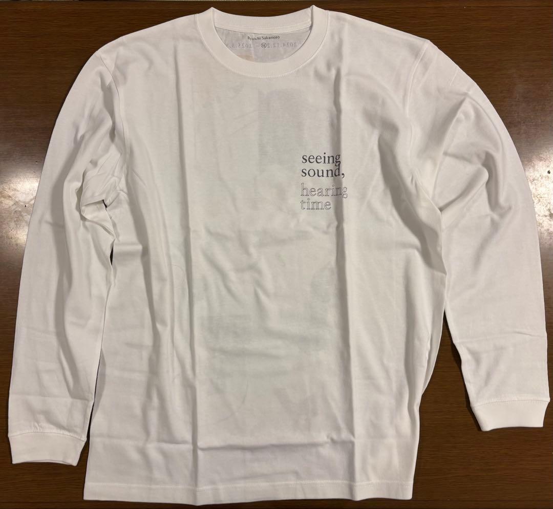 坂本龍一 東京都現代美術館『音を視る 時を聴く』会場限定販売 長袖T