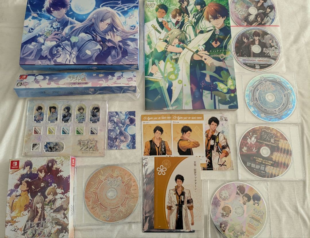 Switch　オランピアソワレ　スイートボックス　限定版　ファンブック　セット