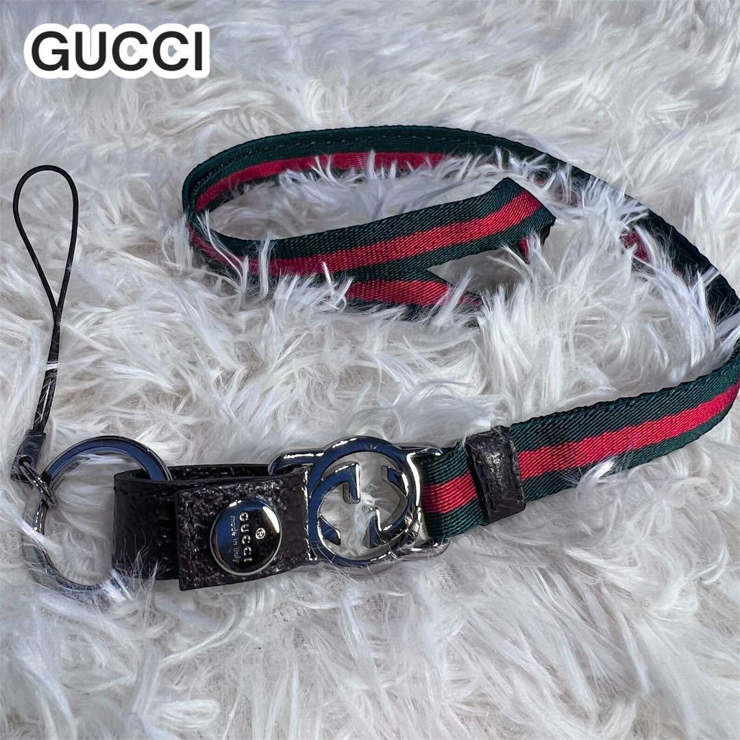 GUCCI ネックストラップ ストラップ アクセサリー メンズ レディース