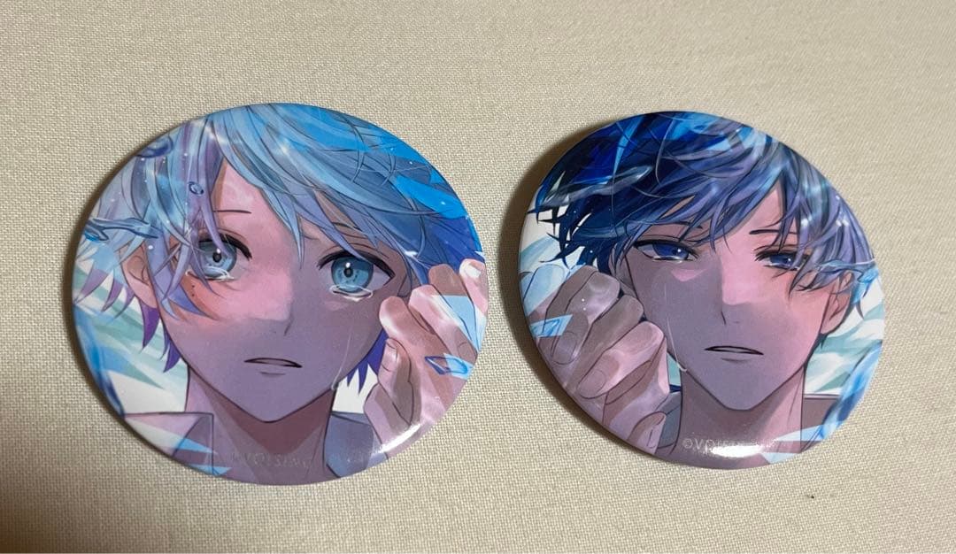 いれいすランダム缶バッジ 第17弾ペア曲青組 Drowned Mermaid - メルカリ