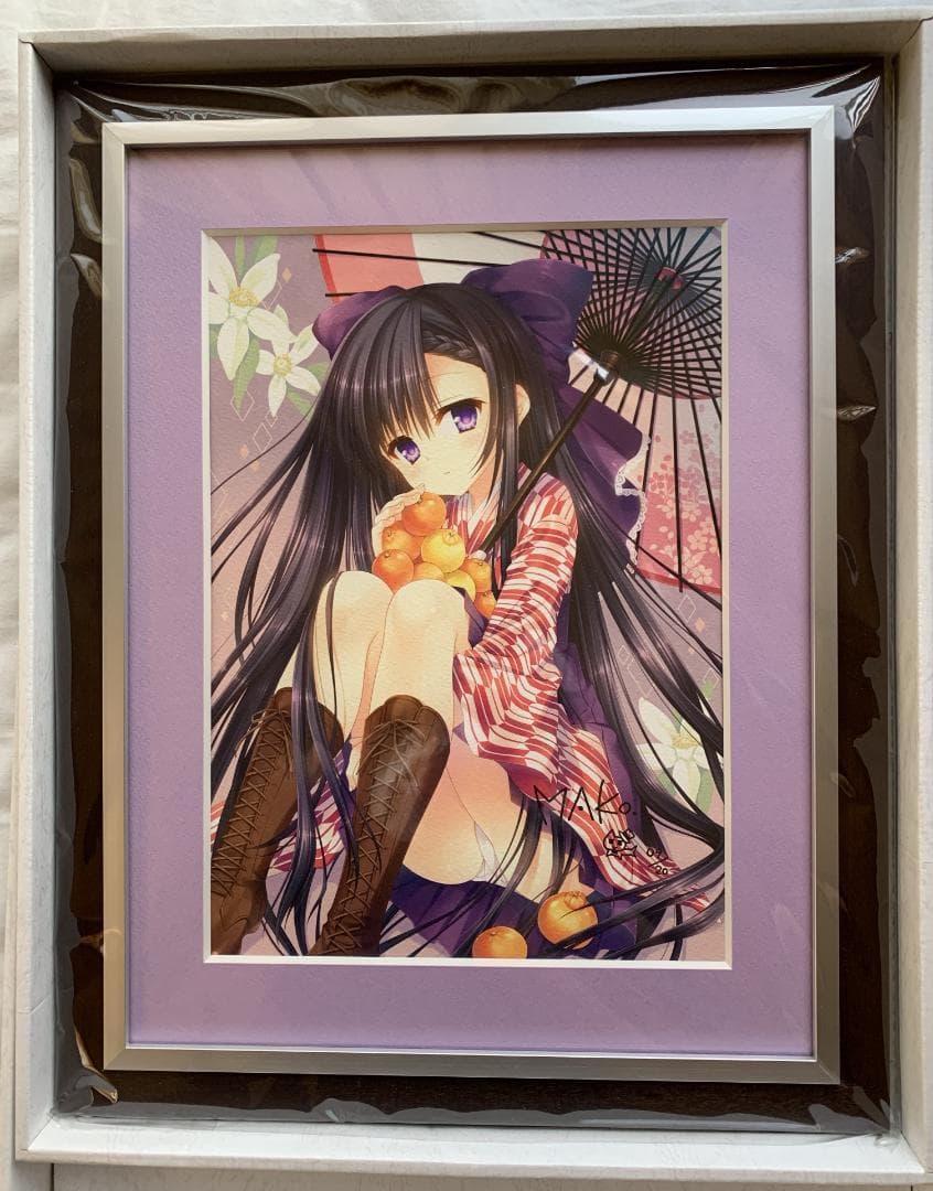 【保証書付】館川まこ K-BOOKSジークレー 直筆サイン入り複製原画