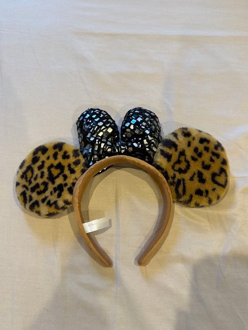 ミニー ヒョウ柄カチューシャ ディズニー 新品 レオパード S115378845