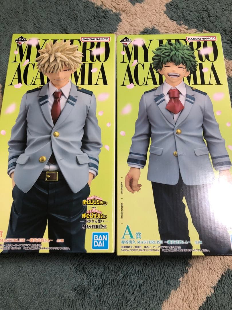 一番くじ ヒロアカ 紡がれる想い A賞 デク B賞 爆豪セット - メルカリ