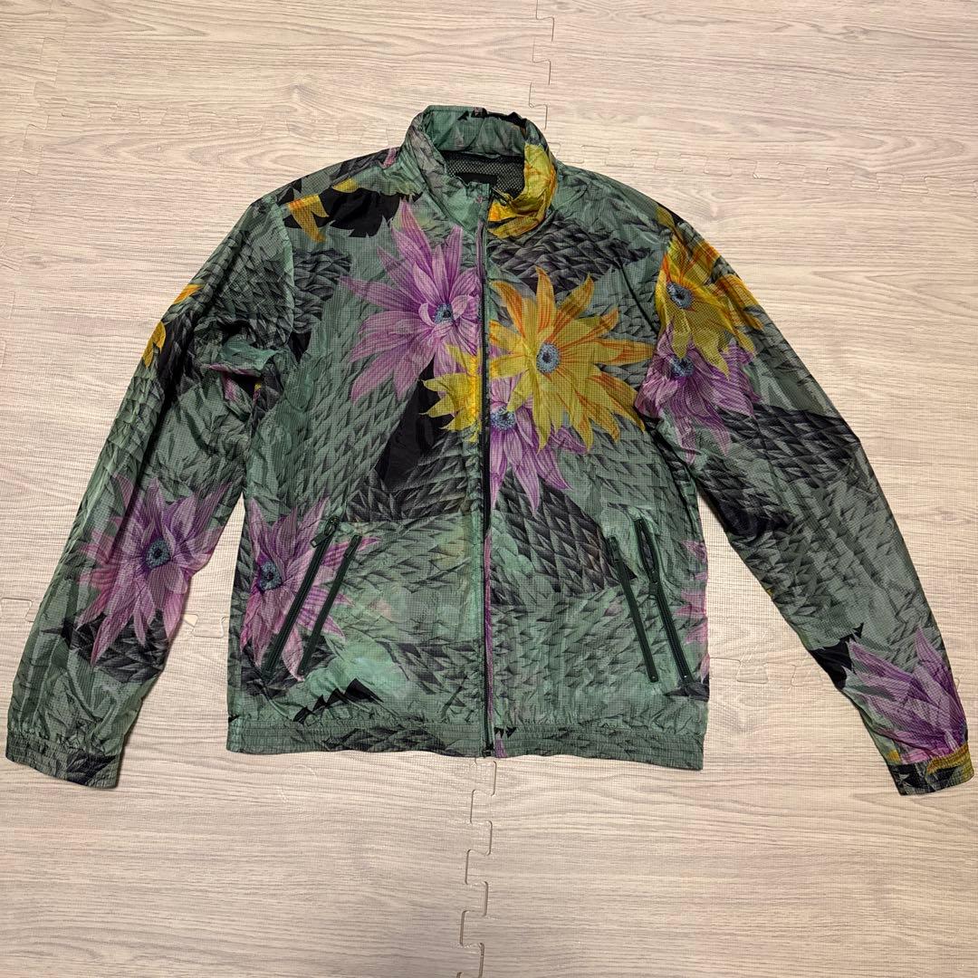 Y-3 花柄ナイロンジャケット Mサイズ ヨウジヤマモト adidas