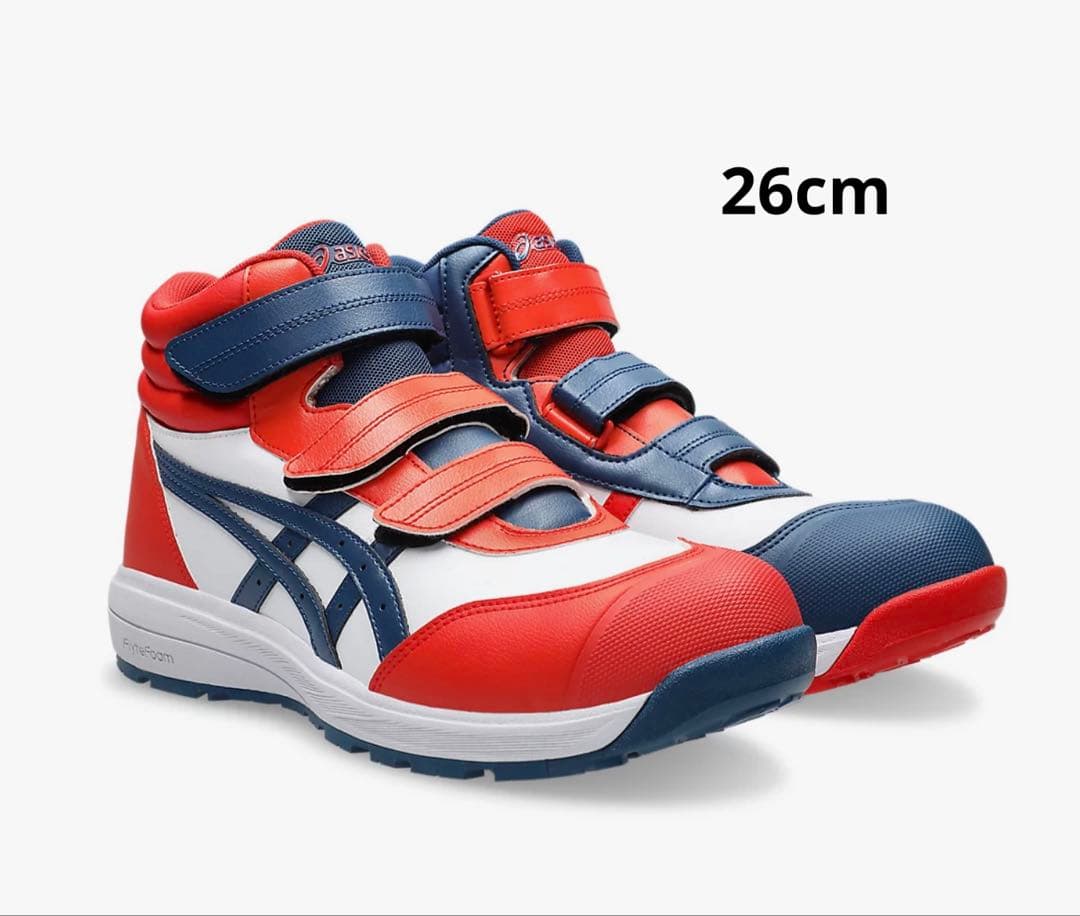 asics アシックス　CP312LC 100 26cm ファイアリーレッド