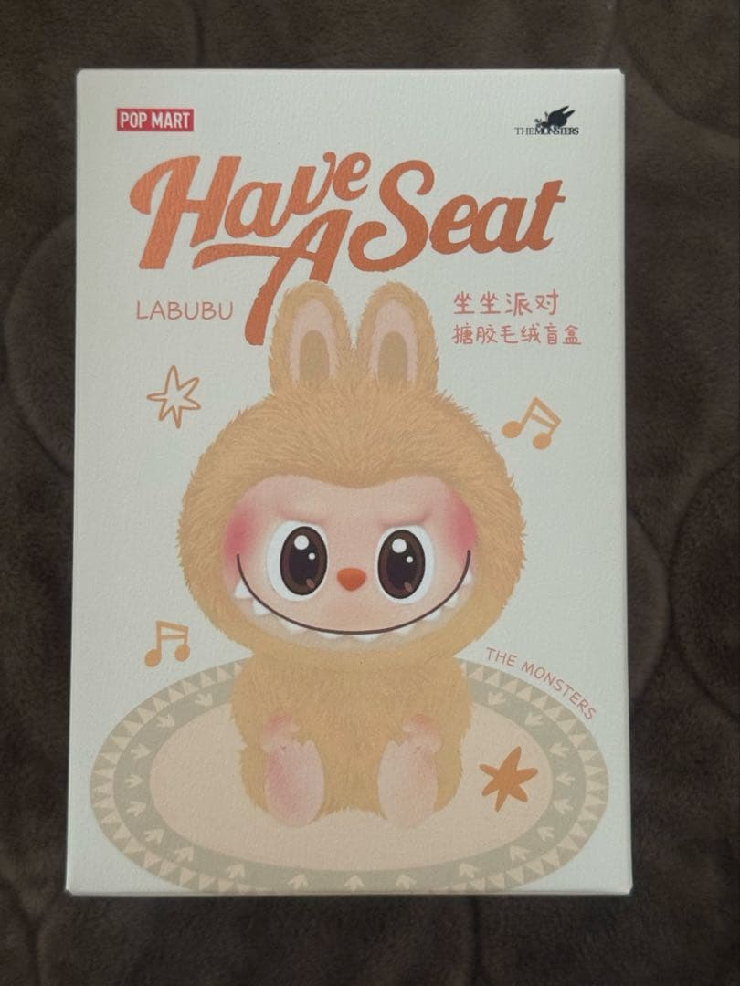 新品未開封 LABUBU Have A Seat ラブブ - メルカリ