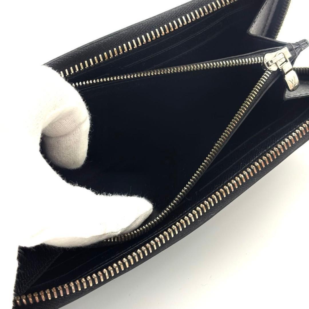 最高級美品】ルイヴィトン エピ ジッピークレマンス 長財布 ブラック