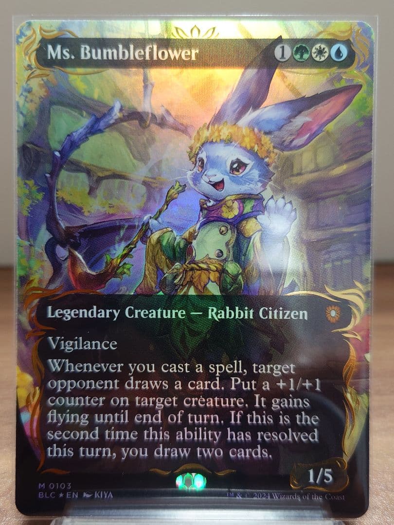 d*f様 MTG BLC バンブルフラワー夫人 レイズドFoil 英語 d*f様 MTG BLC バンブルフラワー夫人 レイズドFoil 英語 - メルカリ