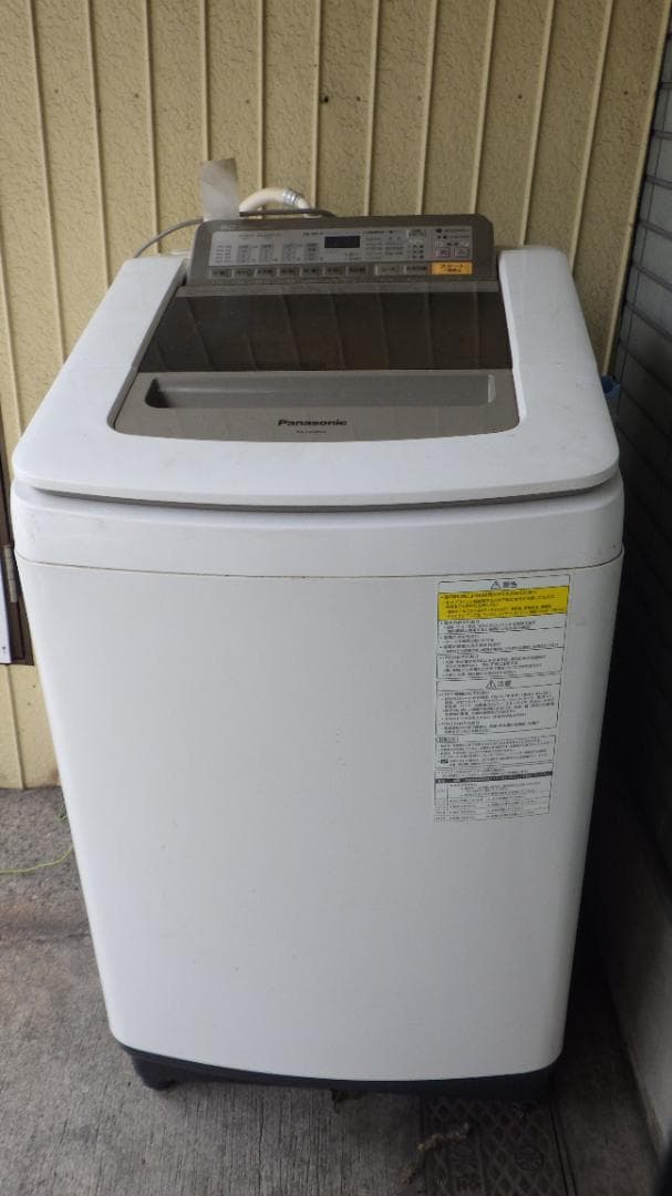送料無料　Panasonic 9.0㎏ Wash & Dry 洗濯機 エコナビ