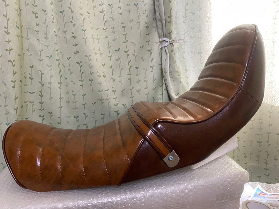 レア NEW ZRX400 20cm 茶色二色 チョビ三 シート ZRXⅡ 三段