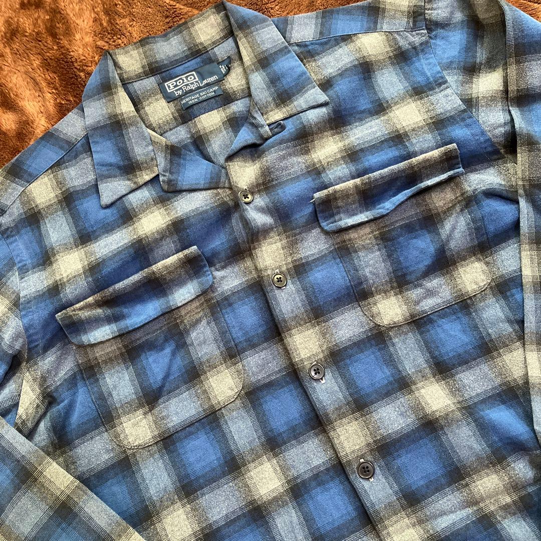 レア 極美品 90s Polo by Ralph Lauren オンブレシャツ