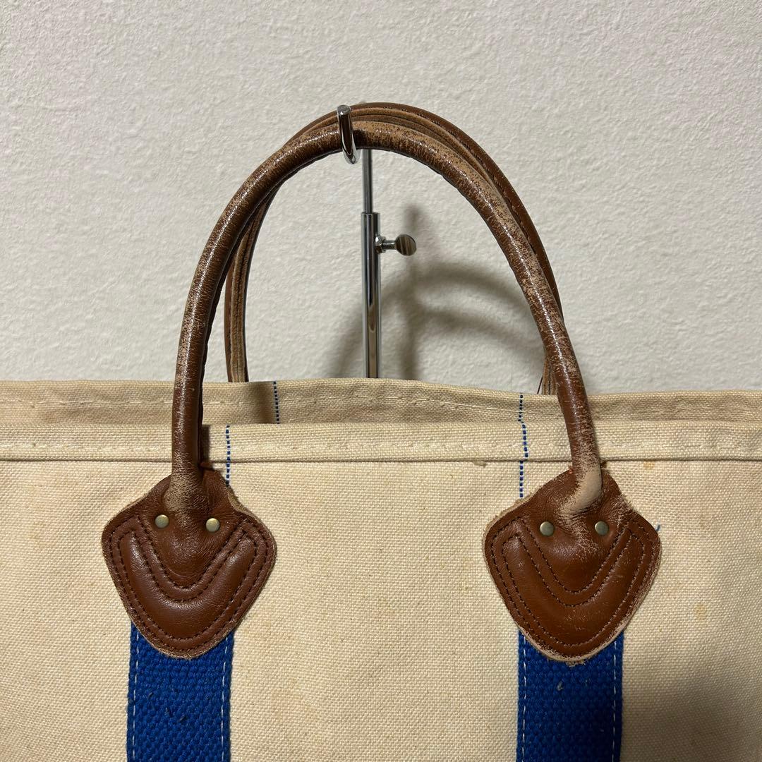80s L.L.Bean エルエルビーン ビーントート レザーハンドル