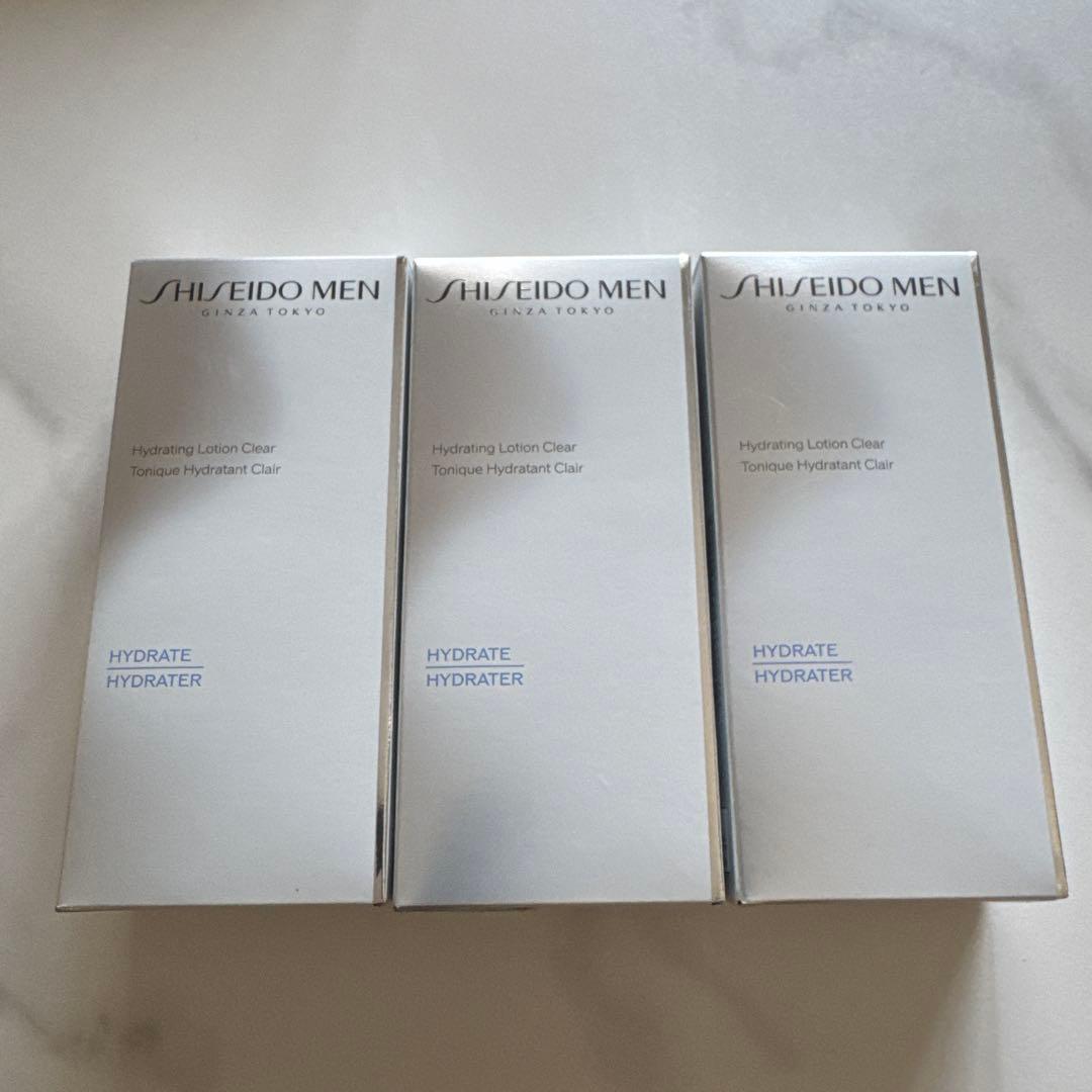 SHISEIDO MEN Hydrating Lotion Clear3本セット