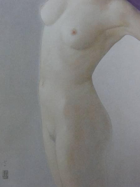 高塚省吾、【翔ぶ】、希少な額装用画集画、新品高級額 額装付、状態良好