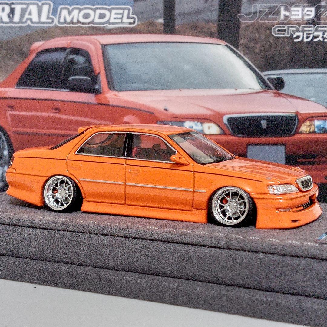 モータルモデル JZX100 クレスタ 改 オレンジ - メルカリ