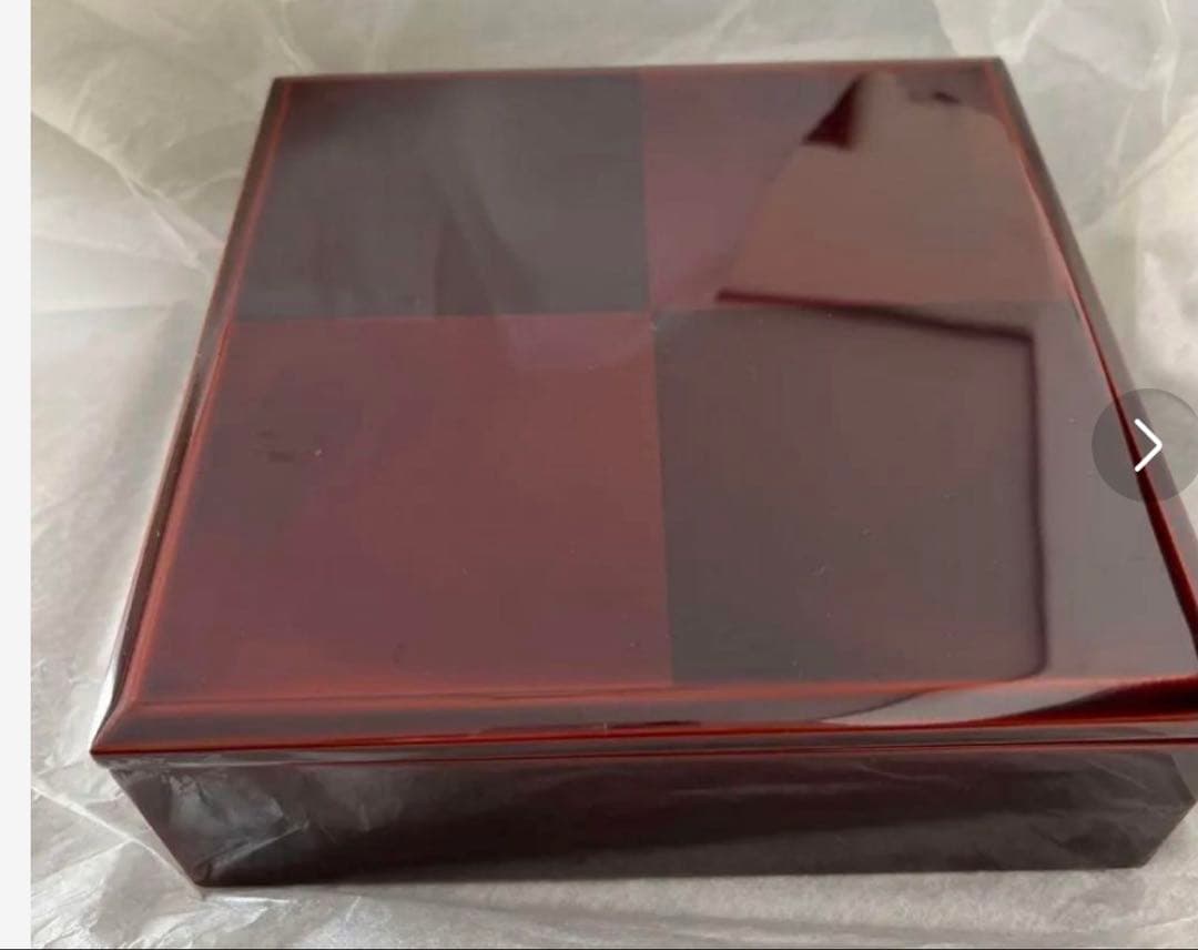 漆器製 赤黒 重箱