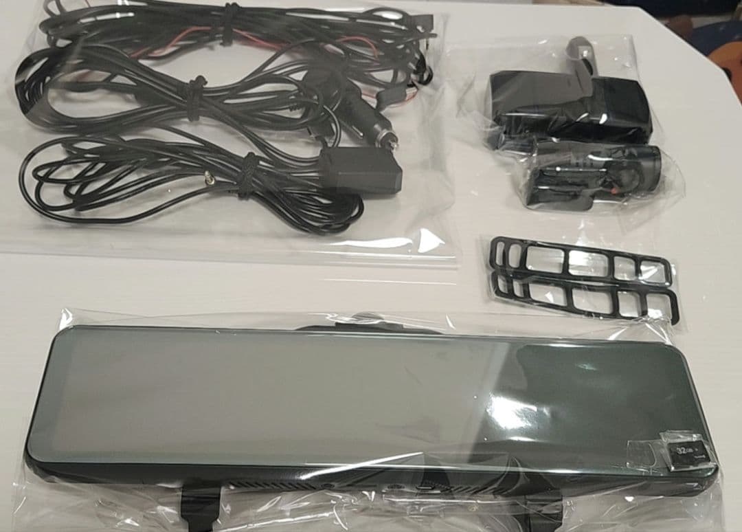 AKY-V360S 全方位360°記録ミラー型ドライブレコーダー GPS 取付楽