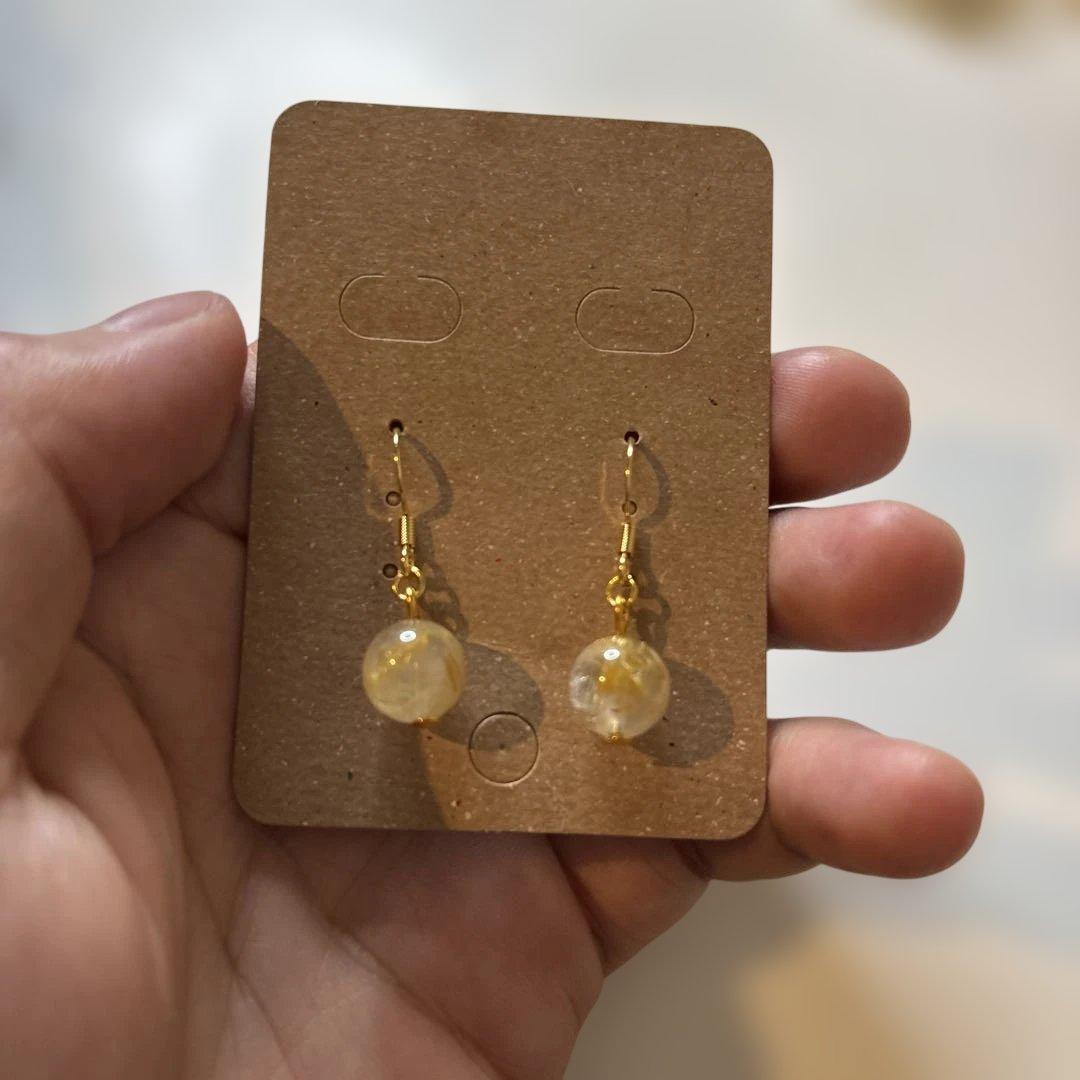 ありました！ルチルのピアスたん！かわいい！