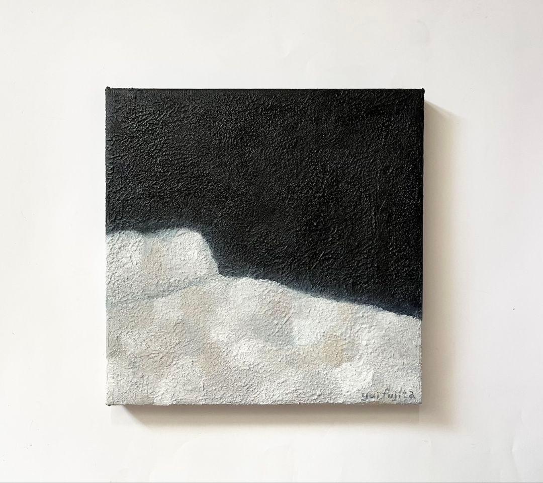 油彩画　夢の布団 原画「眠る猫」F3・油彩 | かいがのみせあかちゃん ｜インテリア絵画