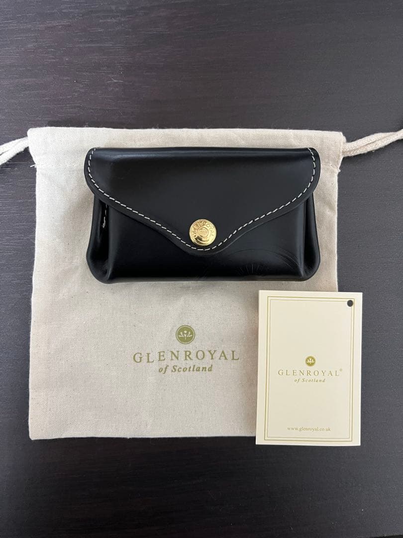 GLEN 黒 レザー ケース