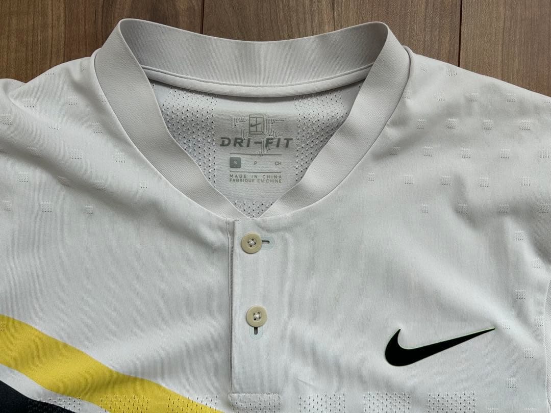 ナイキ フェデラー 2018 IW・マイアミ ポロ Sサイズ