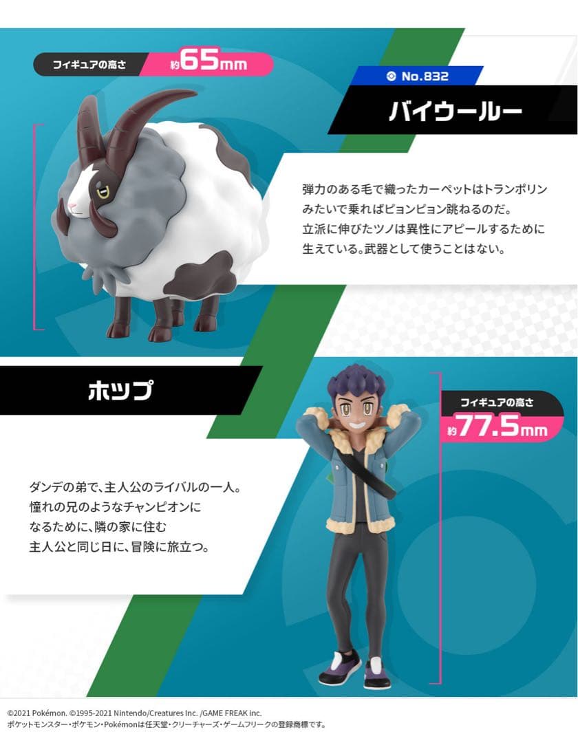 ポケモンスケールワールド ガラル地方 ホップ&バイウールー