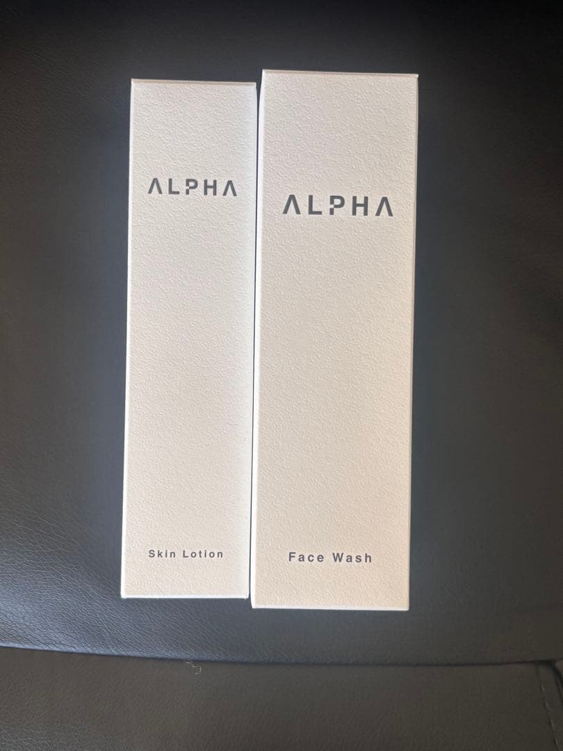 ALPHA 洗顔　化粧水　セット　各7本　facewash skinlotion