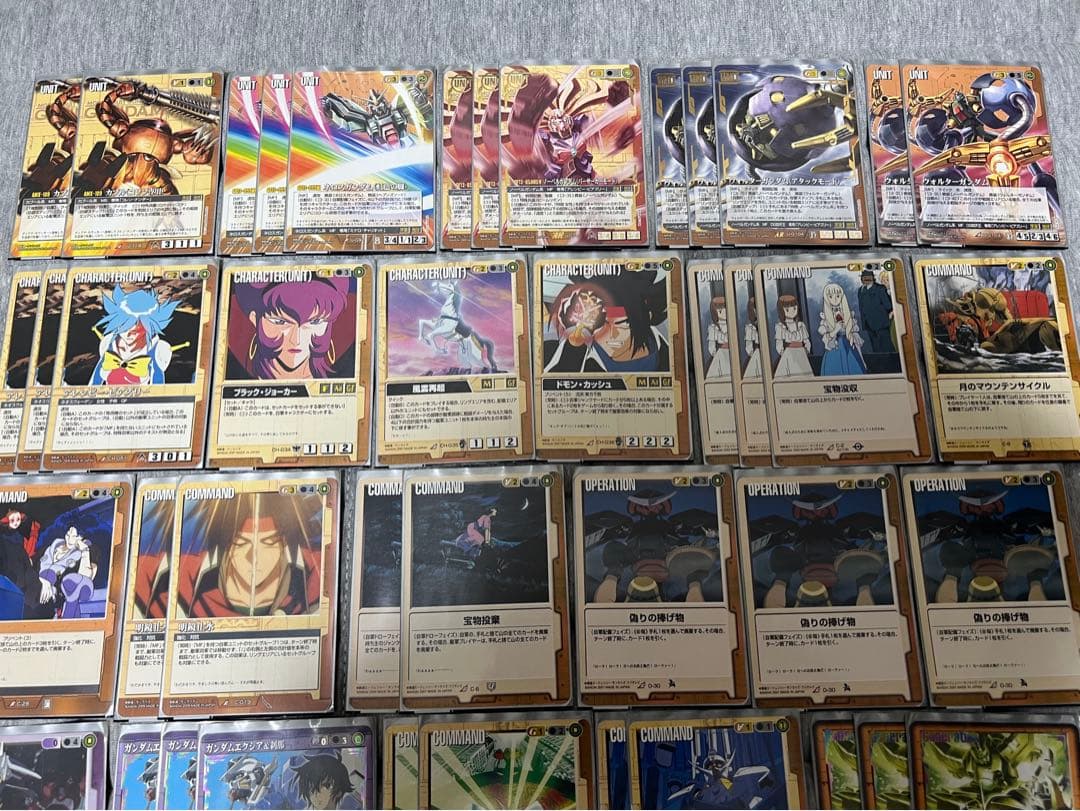 ガンダムウォー 茶 中速MF投棄デッキ サイド付き - メルカリ