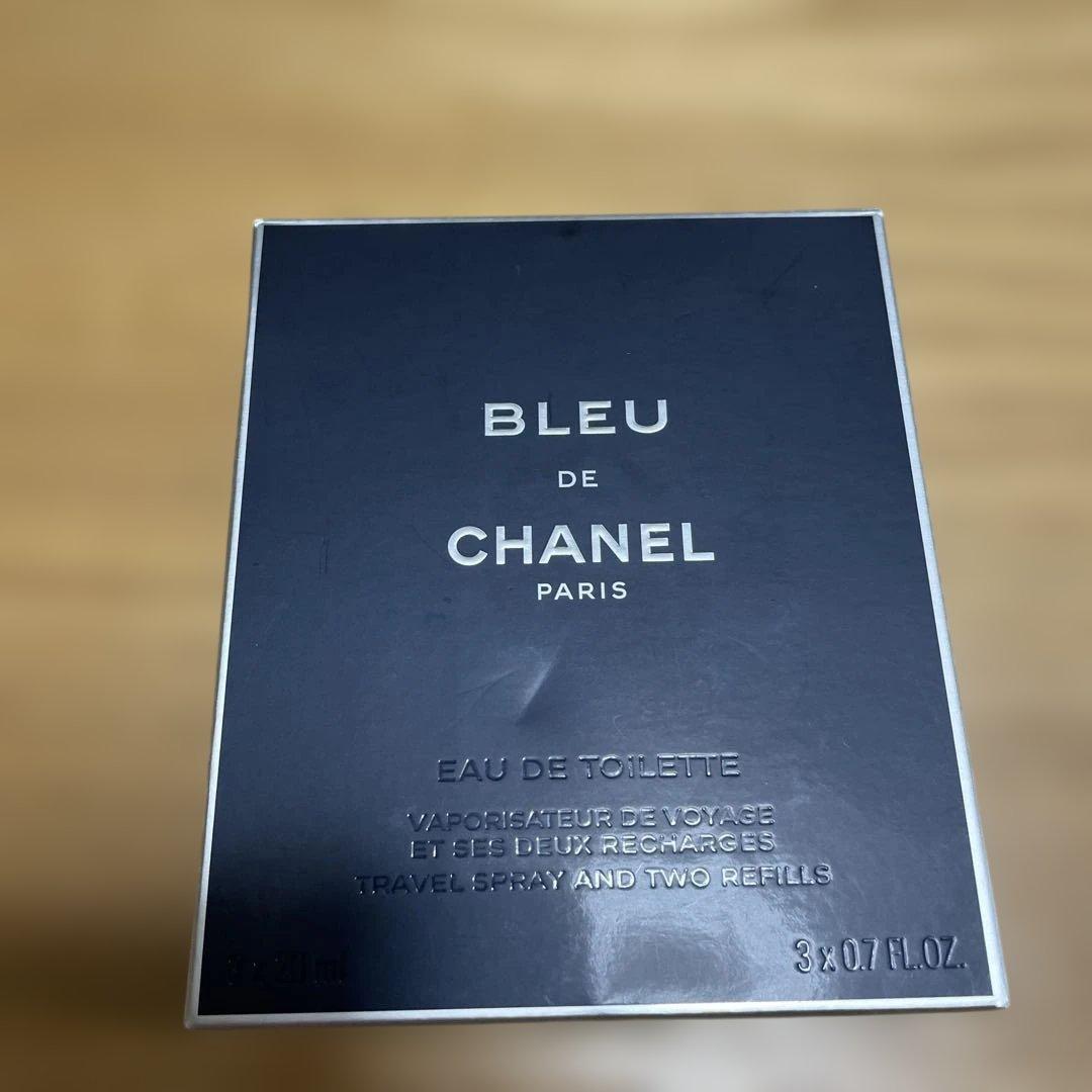 シャネル ブルードゥシャネル　トラベルスプレー20ml 本体＋レフィルセット2本