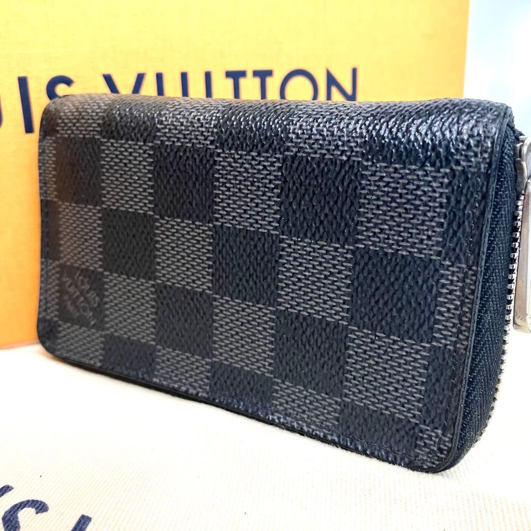 【極美品】ルイヴィトン　ダミエグラフィット　ジッパーケース