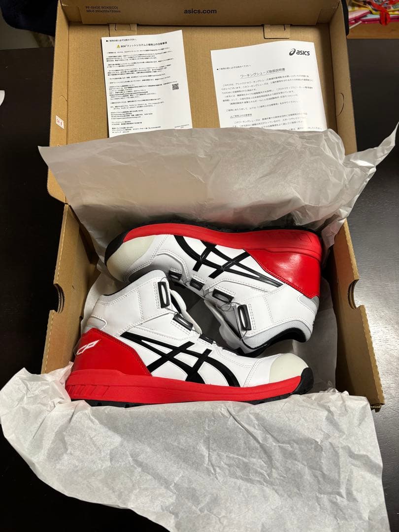 ASICS WINJOB CP304 80A 26.5cm 安全靴