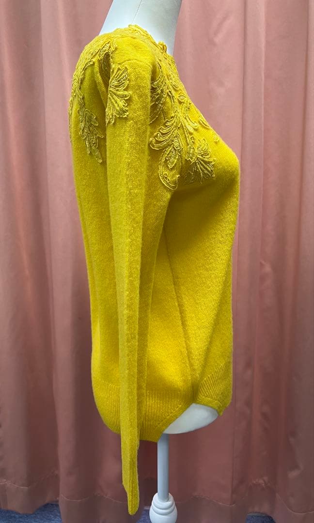 ド*ミ様 エルマンノ シェルヴィーノ カシミヤ100%セーター（サイズ38