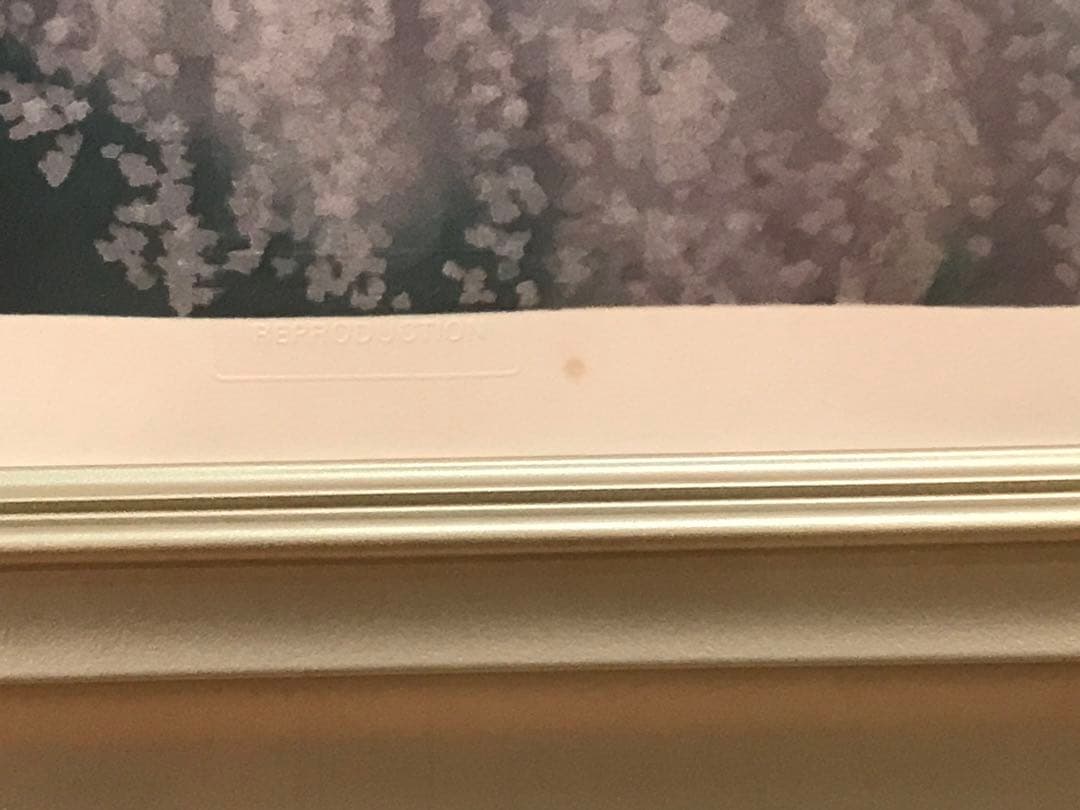 東山魁夷 「花明り」 新復刻画 落款・エディション・作品証明シール