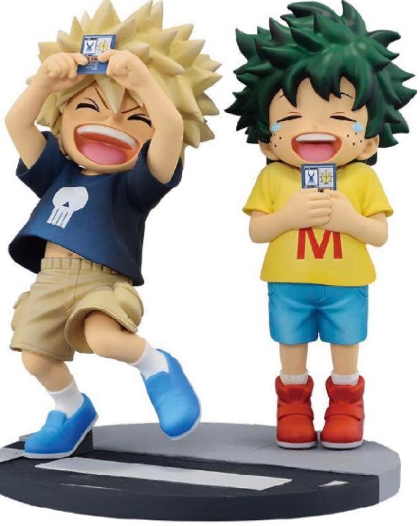 ヒロアカ 一番くじ 連なる星霜 いずく・かつき 幼少期 D賞 フィギュア