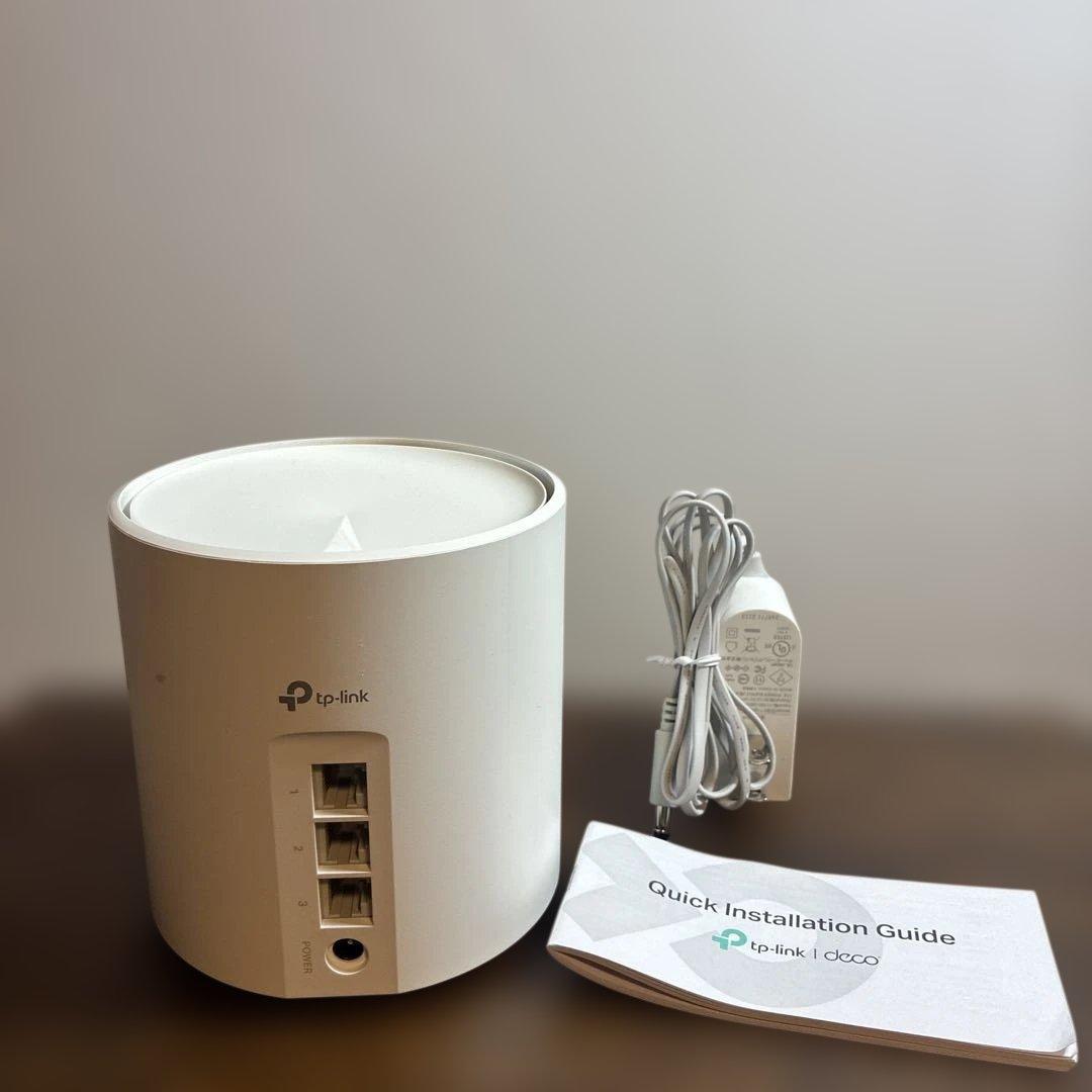 TP-Link Deco X50 AX3000 無線LANルーター 動作確認のみ Deco X50-Outdoor | AX3000 屋内外対応メッシュWi-Fi 6システム | TP