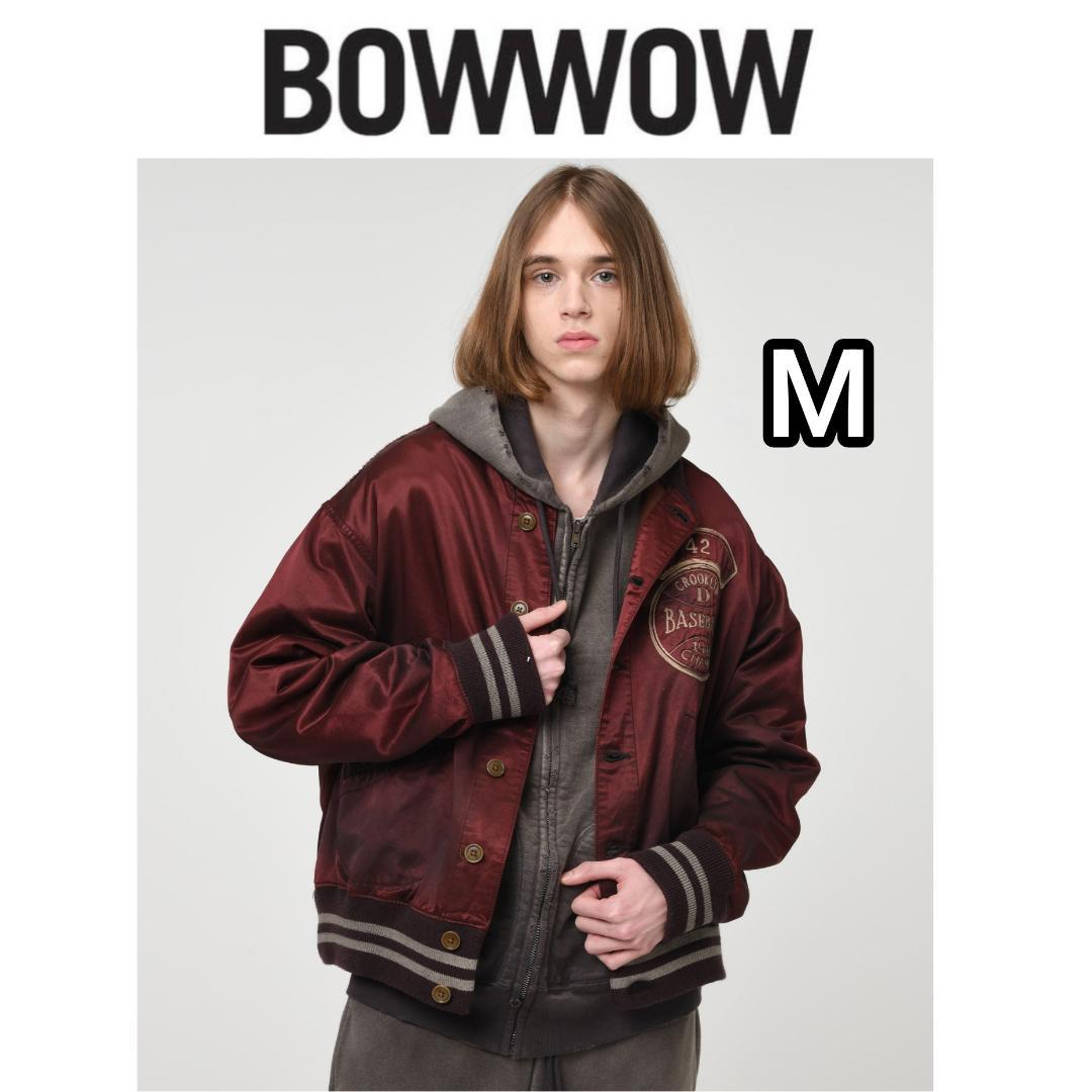 新品■BOWWOW BASEBALL CHAMPION SATIN JACKET BASEBALL CHAMPION SATIN JACKET AGED|ベースボールチャンピオン